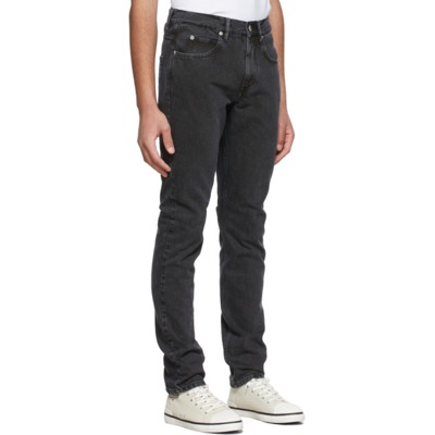 Shop Isabel Marant Black Faded Jeans In 02fk Faded Black