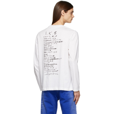 Shop Etudes Studio Blue Yves Klein Edition Wonder T-shirt In White