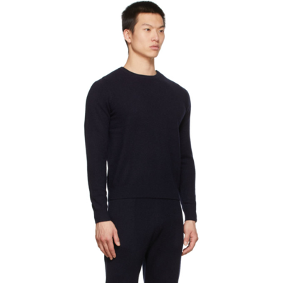 Shop Extreme Cashmere Navy N°36 Be Classic Sweater