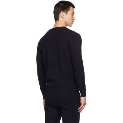 Shop Extreme Cashmere Navy N°36 Be Classic Sweater