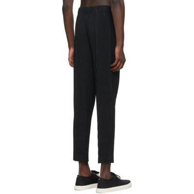Issey Miyake Black Tailored Pleats 1 Trousers In 15-black