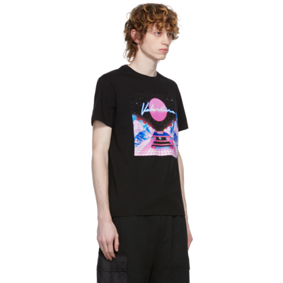 Valentino Graphic-print Relaxed-fit Cotton-jersey T-shirt In Black 