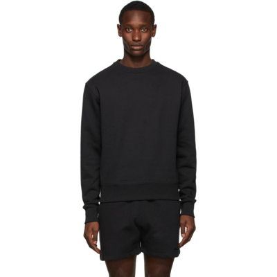 Shop Adidas X Humanrace By Pharrell Williams Black Humanrace Basics Crew Sweatshirt