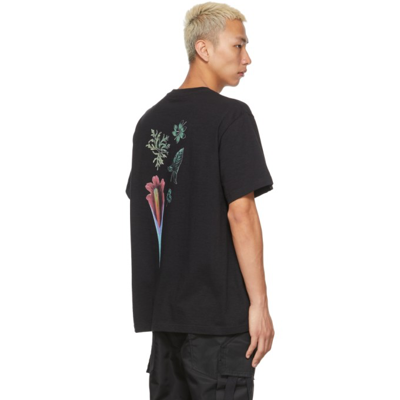 Shop Song For The Mute Black Foliage T-shirt