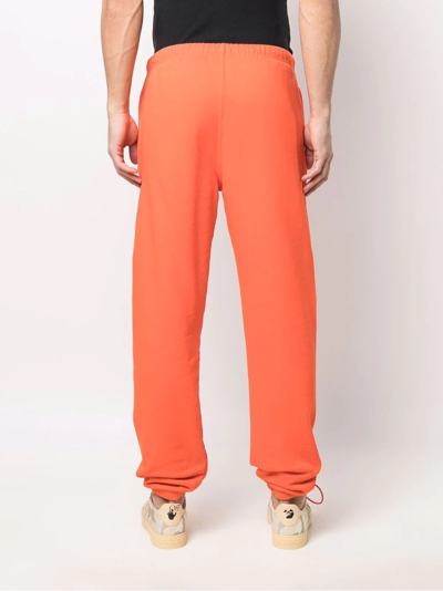 Shop Heron Preston Pants In Orange-white