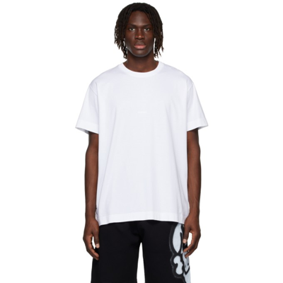 Shop Givenchy White Chino Edition Oversized T-shirt In 100-white