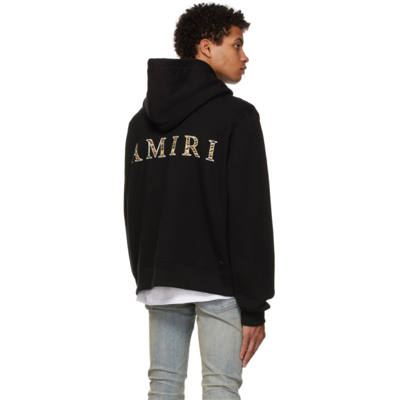 Shop Amiri Black Lunar New Year M.a. Hoodie