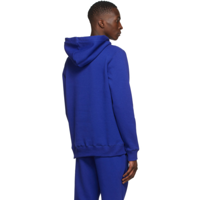 Shop Soulland Blue Wallance Hoodie