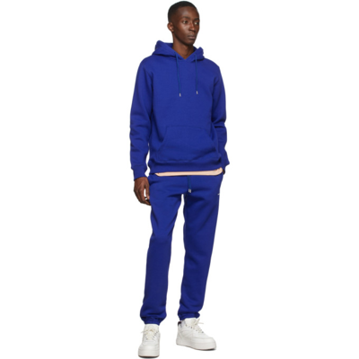 Shop Soulland Blue Wallance Hoodie