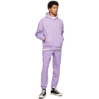 Shop Pangaia Purple 365 Track Pants In Orchid Purpple