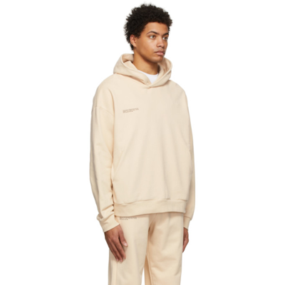 Shop Pangaia Beige 365 Hoodie In Sand