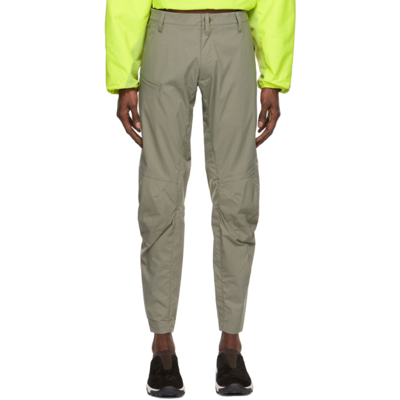 Shop Acronym Khaki P10-e Articulated Trousers In Alpha Green