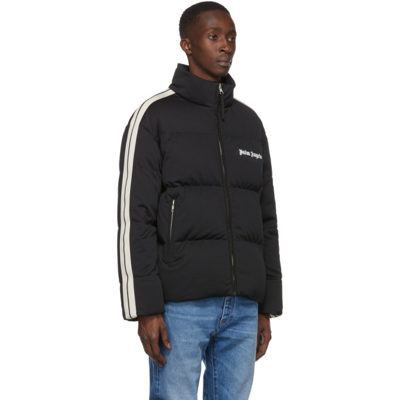 Moncler Genius 8 Moncler Palm Angels Black Down Rodman Jacket In 999 Black