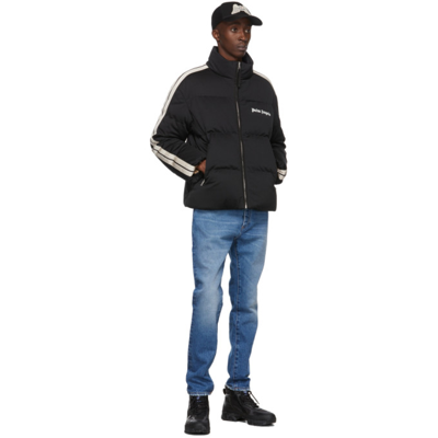 Moncler Genius 8 Moncler Palm Angels Black Down Rodman Jacket In 999 Black
