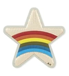 ANYA HINDMARCH Star rainbow leather sticker