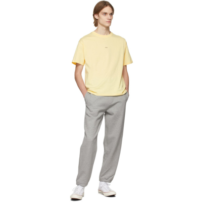 Shop A.p.c. Grey Malo Lounge Pants In Pla Heathered Grey
