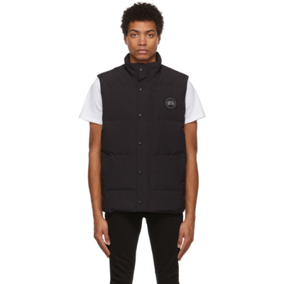 Shop Canada Goose Navy Down Garson Vest In 67 - Navy