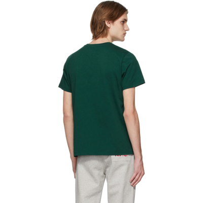 Shop Apc Green Item T-shirt In Kaa Green