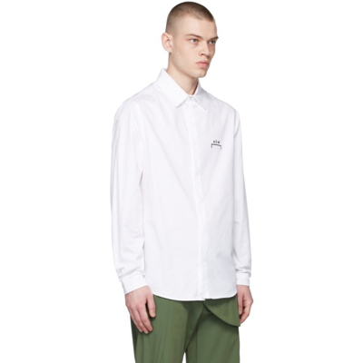 Shop A-cold-wall* White Pawson Shirt