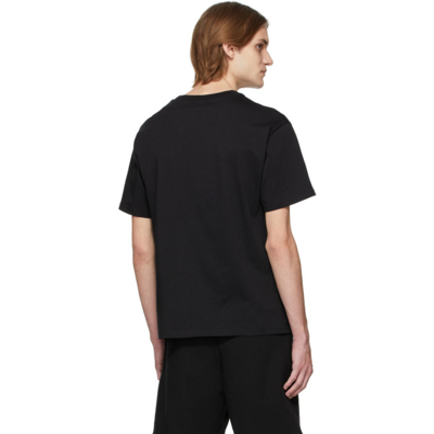 Shop Apc Black Kyle T-shirt In Lzz Black