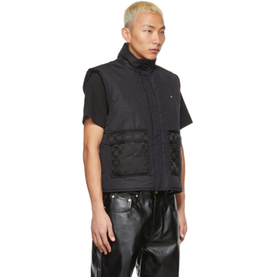 Shop Misbhv Black Nylon Vest