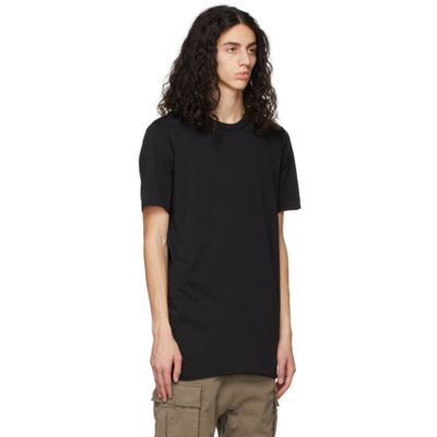 Shop 11 By Boris Bidjan Saberi Black Ts1b T-shirt In Black Dye