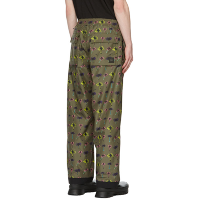 Shop Moncler Genius 3 Moncler Grenoble Green Naj Oleari Sportivo Lounge Pants In 833 Green