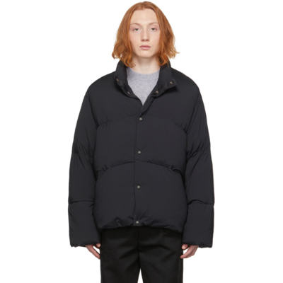 Shop Acne Studios Black Down Jacket