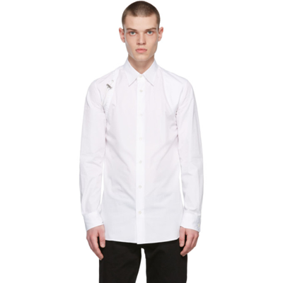 Alexander Mcqueen Harness Shirt In White