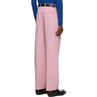 Shop Botter Ssense Exclusive Pink Classic Trousers
