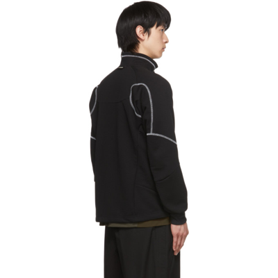 Shop And Wander Black Polartec® Power Air™ Jacket In 010 Black