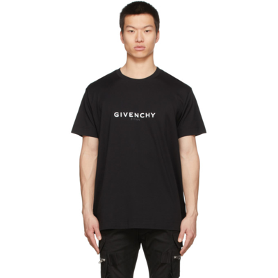 Givenchy Logo-print T-shirt In Black |