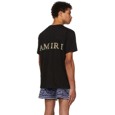 Shop Amiri Black Lunar New Year T-shirt