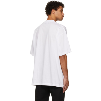Shop Vetements White 'limited Edition' Logo T-shirt