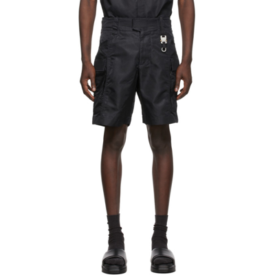 Shop Alyx Black Tactical-1 Shorts