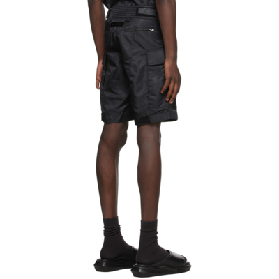 Shop Alyx Black Tactical-1 Shorts