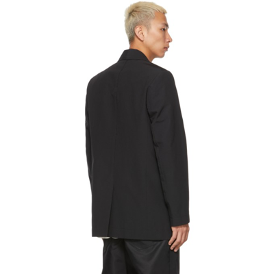 Shop Song For The Mute Black Avenue D'ivry Oversized Blazer