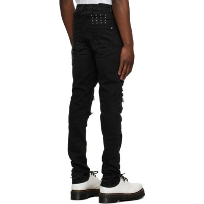 Shop Ksubi Black Boneyard Chitch Jeans In 1 Black