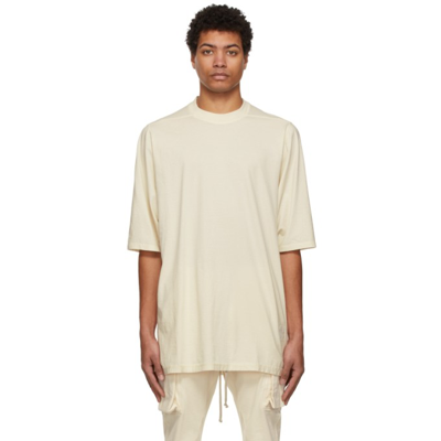 Shop Rick Owens Drkshdw Off-white Jumbo T-shirt In 21 Natural