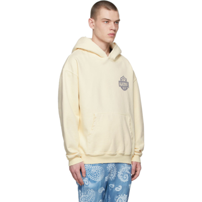 Shop Alchemist Off-white Homecoming Hoodie In Sun Baked Creme
