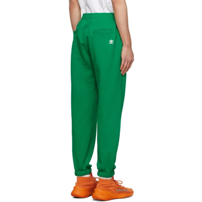 Shop Adidas X Humanrace By Pharrell Williams Ssense Exclusive Green Humanrace Basics Lounge Pants In Green 020a