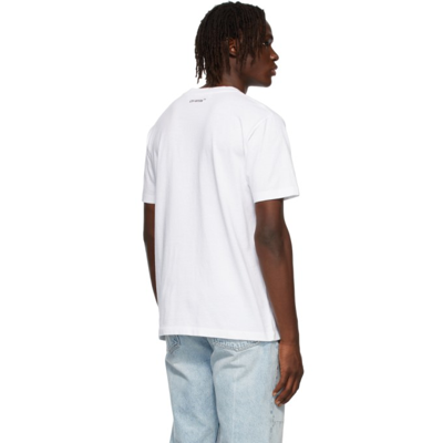 Off-white White Slim Mona Lisa T-shirt In White