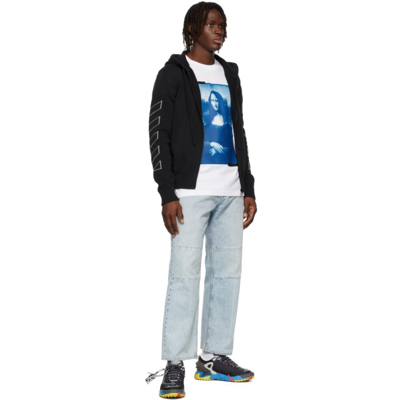 Off-white White Slim Mona Lisa T-shirt In White
