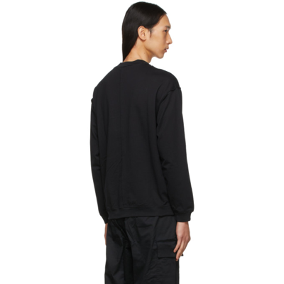 Shop Li-ning Black Graphic Sweatshirt
