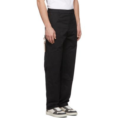 Shop Axel Arigato Black Iron Trousers