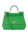 Dolce & Gabbana Medium Sicily Top Handle Bag In Green