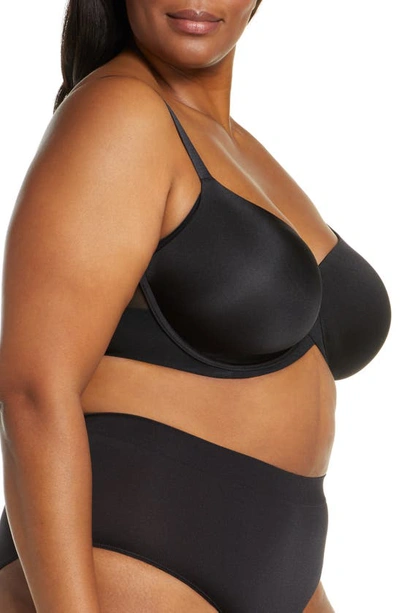 Wacoal Ultimate Side Smoother Unlined Underwire Bra In Black