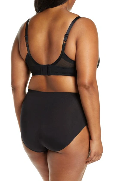 Wacoal Ultimate Side Smoother Unlined Underwire Bra In Black