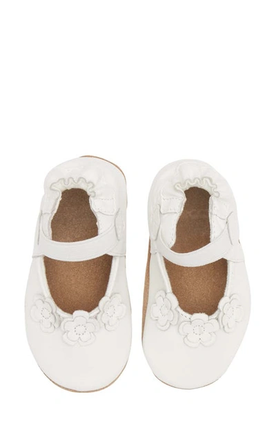 Shop Robeez ® Brianna Crib Shoe In White