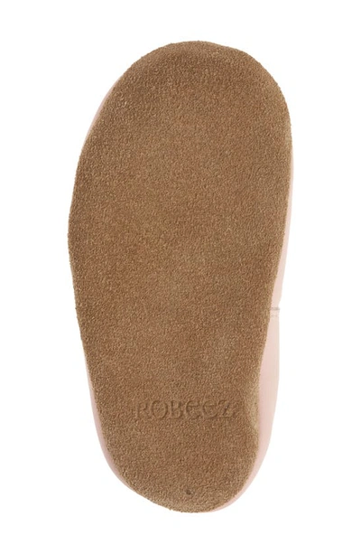 Robeez Brianna Crib Shoe In Light Pink
